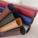Metal snake grid textured leather paper