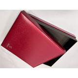 Metal brushed leather paper
