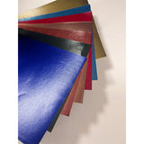 Metallic Ireland-grain leatherette paper