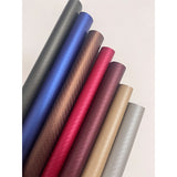 Metal embossed leather paper