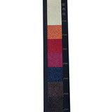 Metal two-tone snake check pattern leatherette paper