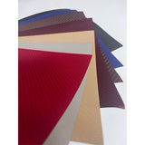 Metal embossed leather paper