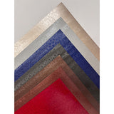 Metal golden sphere textured leather paper