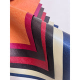 Metal two-tone snake check pattern leatherette paper