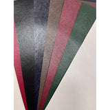 Single-color mesh grain leather paper