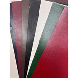 Single-color rainbow grained leather paper