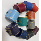 Two-tone Noil-textured Synthetic Leather Paper