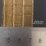 Metallic King's Check Leatherette Paper