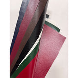 Single-color rainbow grained leather paper