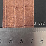 Metallic King's Check Leatherette Paper