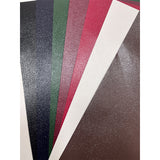Single-color Rex grain leather paper