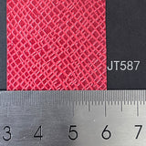 Metal two-tone snake check pattern leatherette paper