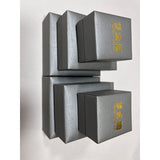 Metal bark textured leather paper