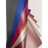 Metal brushed leather paper