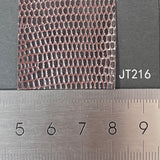 Two-tone Lizard-embossed Synthetic Leather Paper