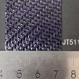 Metal two-tone basket weave leatherette paper