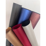 Metal bark textured leather paper