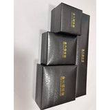Metal golden sphere textured leather paper
