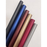 Metal bark textured leather paper