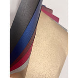 Metal bark textured leather paper