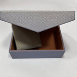 Metal embossed leather paper