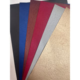 Metal bark textured leather paper