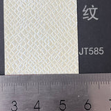 Metal two-tone snake check pattern leatherette paper