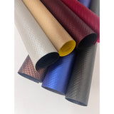 Metal embossed leather paper