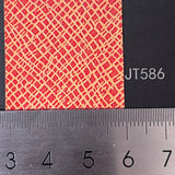 Metal two-tone snake check pattern leatherette paper