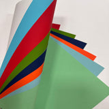 Thermo-Chromic Tactile Surface with Stardust Pattern Filled Leather Paper