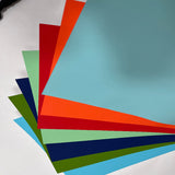 Thermochromic tactile surface filled leather paper