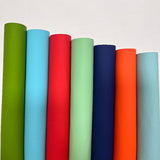 Thermochromic tactile surface filled leather paper