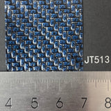 Metal two-tone basket weave leatherette paper