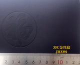 35C Water-wash Heat-press Color-changing Gold Thread Pattern  Leather Paper