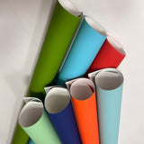 Thermochromic tactile surface filled leather paper