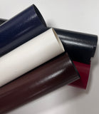 Glossy Rainbow Perforated Grain  Leather Paper